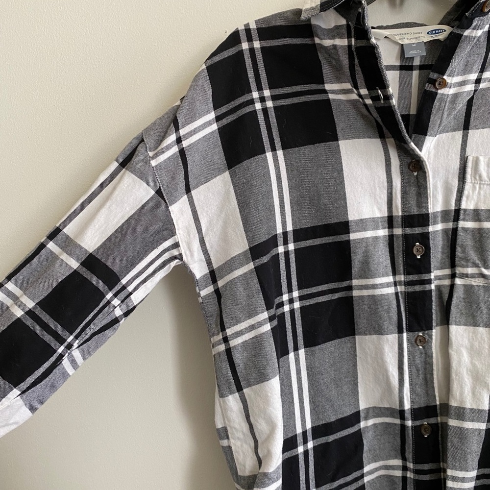 Boyfriend style flannel!